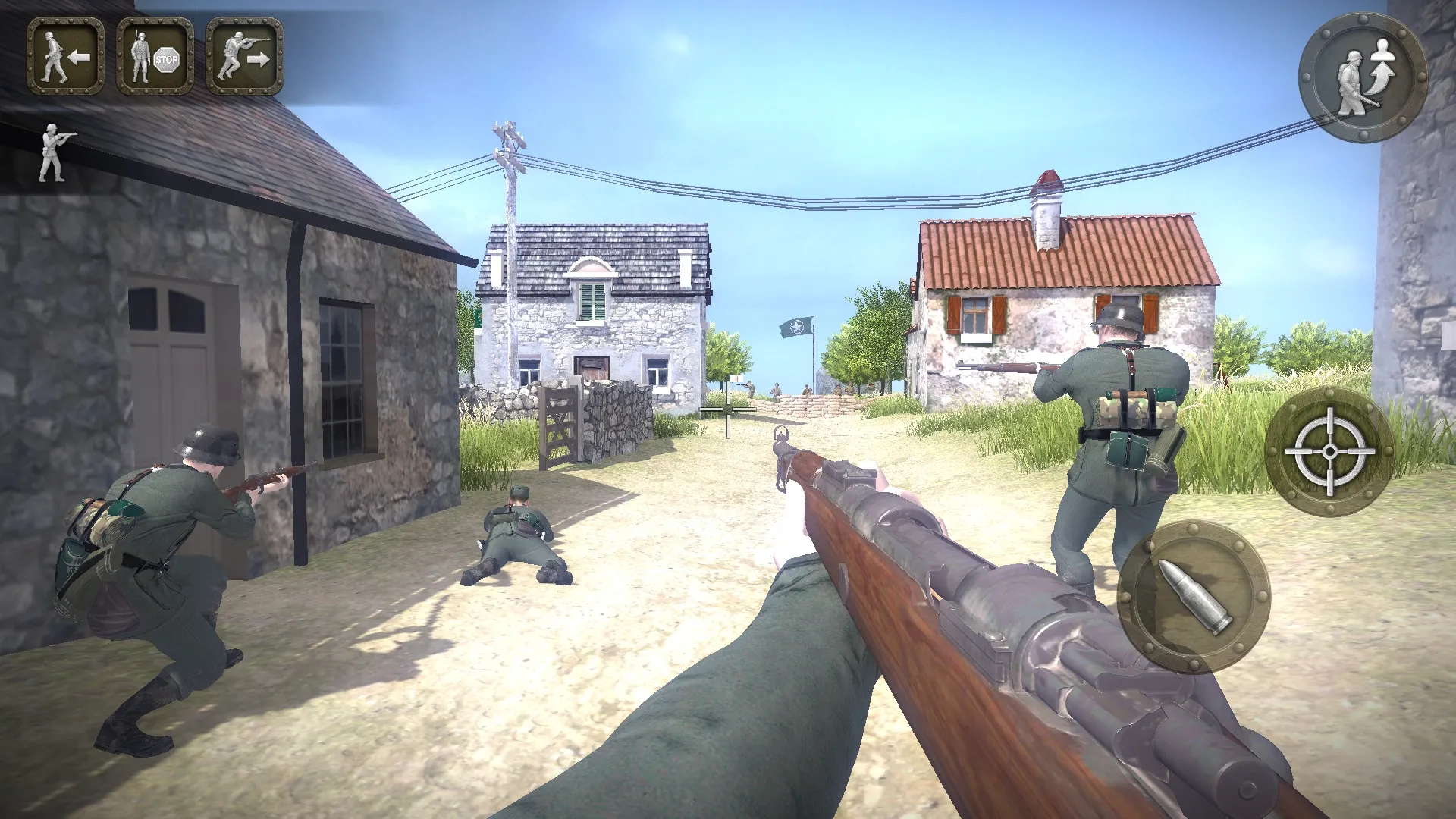 Screenshot des RTS- und FPS-Gameplays